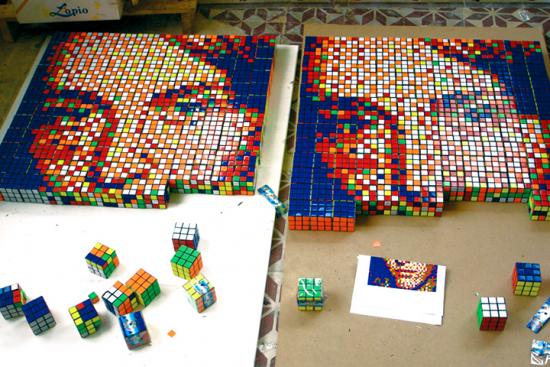 Love It or Leave It? Rubix's Cube Portrait